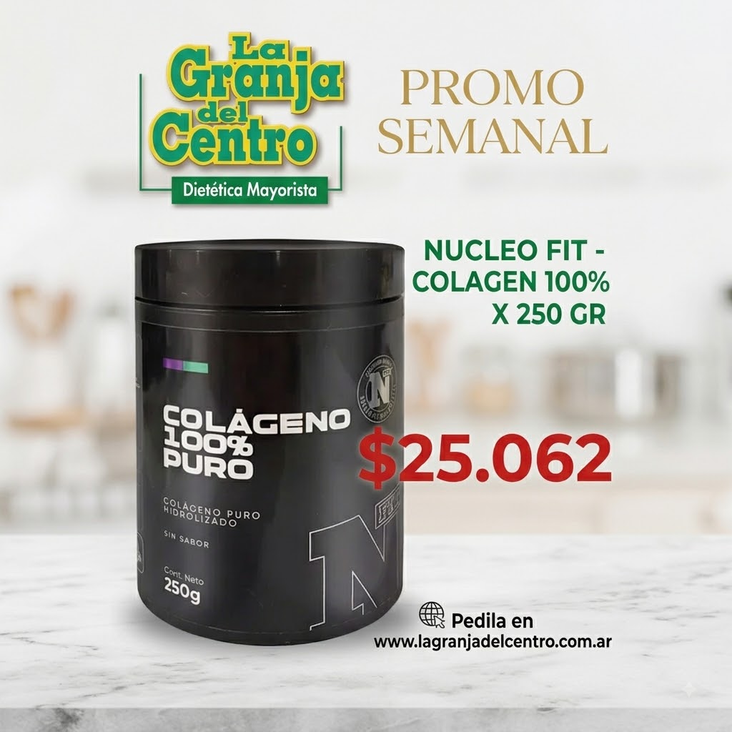 Ofertas y Promociones NUCLEO FIT - COLAGEN 100%  X 250 GR PROMO SEMANAL